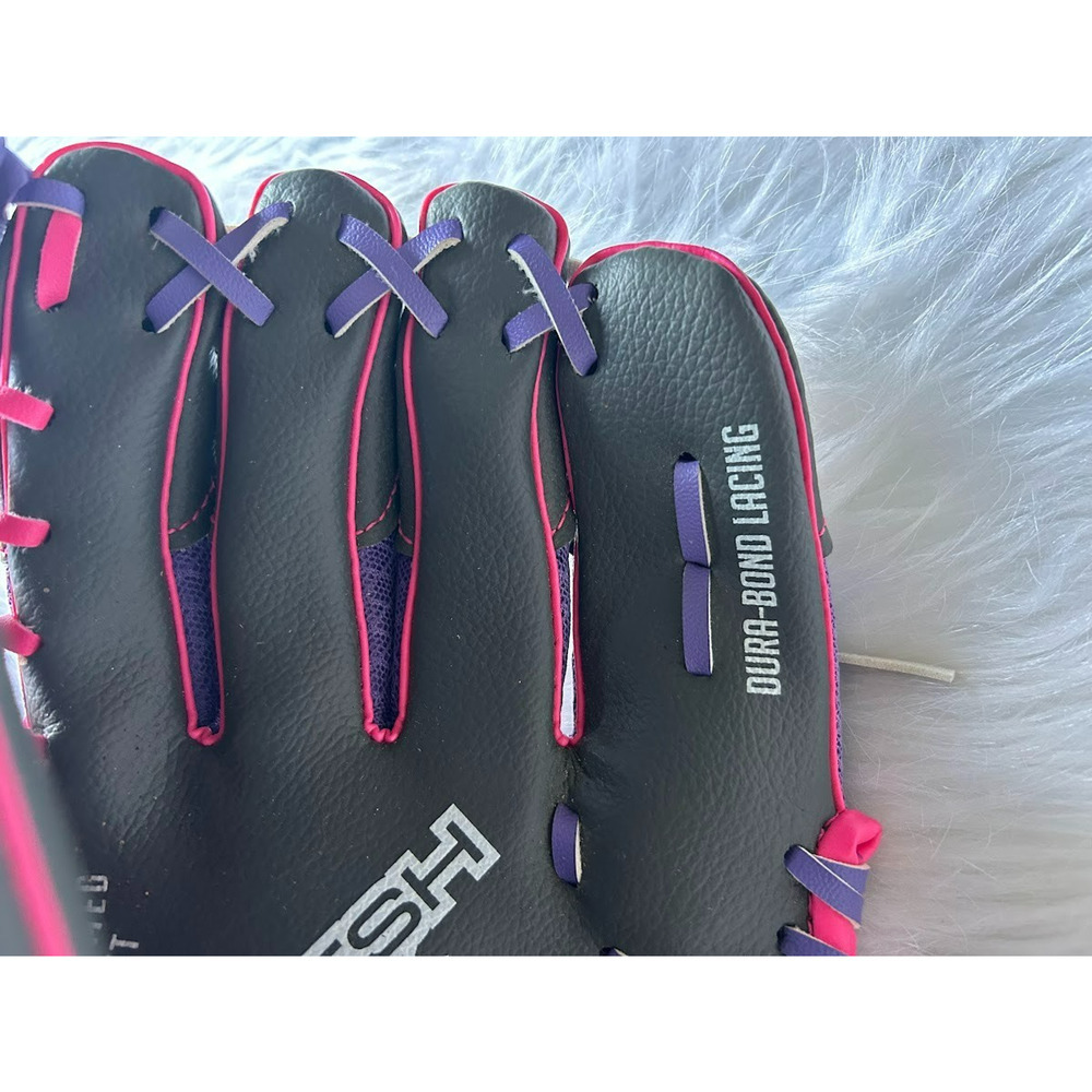 Franklin Teeball Glove-9.5"Mesh Tek Right Hand Throw Purple Pink - Picture 7 of 9